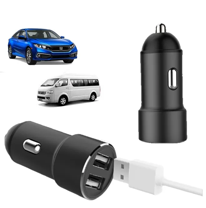 Car USB Adapter Dual USB One to Two USB Adapter Lazada