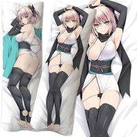 เกม Okita Souji Afu ความเท่าเทียมของร่างกายกอดร่างกายหมอนหมอนสองด้านพิมพ์ 3 มิติเครื่องนอน DIY ของขวัญเซ็กซี่สองมิติ