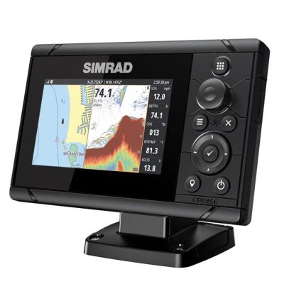 Simrad GPS+ซาวเดอร์ จอ5นิ้ว  มีแผนที่ เมนูไทย ใช้งานง่ายมาก (แถมหมายตกปลาฟรี)