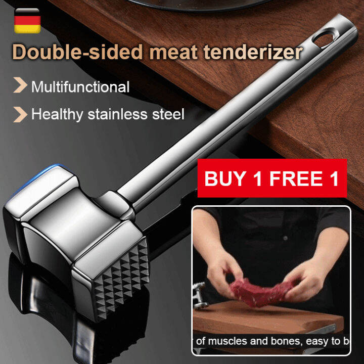 vivigo Aluminum Meat Tenderizer for Perfectly Cooked Steaks and More
