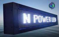 ์NPower ป้ายไฟวิ่ง ตัวอักษรวิ่ง ขนาด P10 LED สีขาว 96x16 cm  รับประกัน 1 ปี