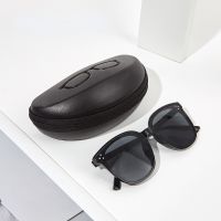 Simple Glasses Box Black PE Myopic Sun Big Glasses Box Ins Creative Personality Portable Anti Pressure Sunglasses Box