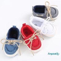 COD DSFGERRTYTRRE ✿ℛBaby Shoes Boy Girl Canvas Crib Soft Sole Shoe 0-18M