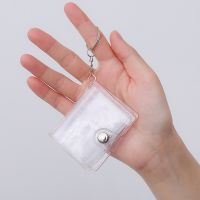 20 Pages Mini Photo Album Keychain Small Instant Picture Album Pendant ID Photo Storage Interstitial Pocket Keyring Lover Memory