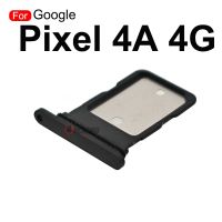 ซ็อกเก็ตสำหรับ Google Pixel 4A 4G ถาดใส่ซิมการ์ดอะไหล่สำหรับผู้ถือช่องเสียบ