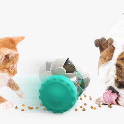ของเล่นที่ป้อนอาหารสุนัขรั่วช้าอาหารของเล่นสมดุลรถรั่วดีไซน์สมดุลรถเพื่อเพิ่มไอคิว