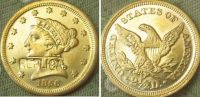 【On Sale】 $2.5 Liberty Gold 1856-O Coins