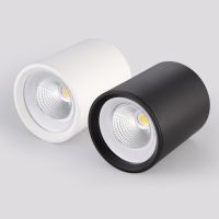 Dimmable Round Surface Mounted LED Downlights 7W9W12W15W 18W 20W COB LED Ceiling Spot Light AC85-265V Indoor Lighting