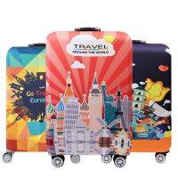 Luggage Case Suitcase Protective Cover Thicker Elastic Luggage Sleeve Apply to 18-32 Suitcase Travel Accessories Supplies