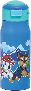 Zak Designs 13.5 Ounce Stainless Steel Insulated Water Bottle, Sharks 