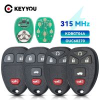 KEYYOU กุญแจ KOBGT04A OUC60270 315Mhz,Mobil Remote Control คีย์สำหรับรถ Buick สำหรับ Chevrolet Tahoe Traverse GMC Yukon 2007 - 2013 Fob Entry