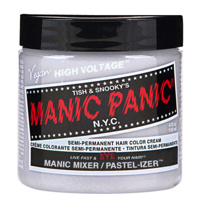 MANIC PANIC CLASSIC CREAM SEMI PERMANENT HAIR COLOR CREAM (PASTEL IZER) 118 ml 1 Jar