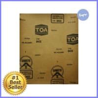 กระดาษทรายขัดเหล็ก TOA NO.240SANDPAPER FOR METAL TOA NO.240 **คุณภาพดี**