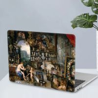 2 MTT แล็ปท็อปเคสสำหรับ Macbook อากาศ15 Pro M1 M2 13 14 13.6 16เคสโทรศัพท์วาดลวดลายน้ำมันสัมผัส2020 2021 2022 2023 Funda A2681 A2941