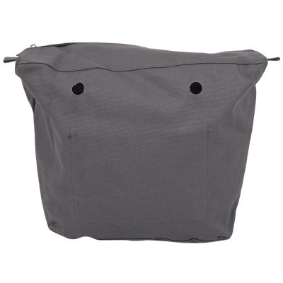 Waterproof Solid Canvas Insert Inner Lining Insert Zipper Pocket for Obag O Bag Handbag Bag