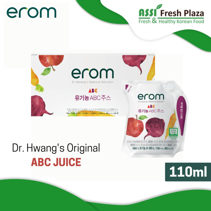 Erom Dr. Hwang's Original ABC Juice 110ml*1 Lazada PH