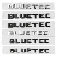 3D ติดท้ายรถ ABS BLUETEC สติกเกอร์ติดสติ๊กเกอร์ตรายี่ห้อติดรถยนต์ป้ายโลโก้ตัวอักษรสำหรับ Mercedes Benz C250 GL350 W205 W212 W221 ML500 ML350