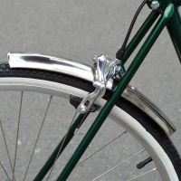 Road Bike Fenders 700C Vintage Bicycle Retro Fixed Gear Fender Cycling Practical Parts Silver Aluminum Alloy Mudguard