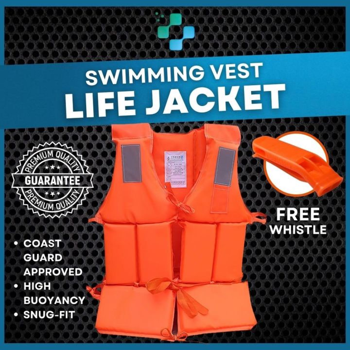 Medsafe Life Jacket FREE Whistle for Adult Kids Salbabida Floater ...