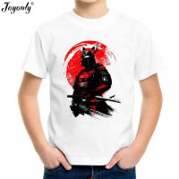 Joyonly Children T shirt Boys Girls 3D T-shirts cool Samurai Baby Kids Shirts Short Sleeve Tops 4-11Years Tshirt