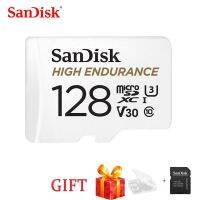 Sandisk กล้องวิดีโอทนทานสูงความจุ32GB 64GB 128GB การ์ดไมโครเอสดี256GB SDHC/SDHC Class10 40MB/S บัตร TF สำหรับเครื่องเล่นวิดีโอ