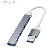 ฮับ USB Hjghfhf 3.0 Type C 4พอร์ตความเร็วสูงอุปกรณ์แท่นวางอุปกรณ์หลายพอร์ตสำหรับ Mac Bookpro/iphone