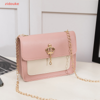 zidouke 2023 Women CHAIN Bag กระเป๋าหนัง PU Crossbody สำหรับผู้หญิง Shoulder Bag Phone BAG