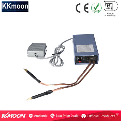KKmoon Spot เครื่องเชื่อม5000W High Power Handheld Spot เครื่องเชื่อมแบบพกพา0-800A Current ปรับ Welders สำหรับ18650แบตเตอรี่