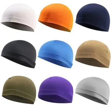 Breathable Helmet Cap Beanie Dome Cap Cooling Hats Sweatband Helmet Inner  Liner