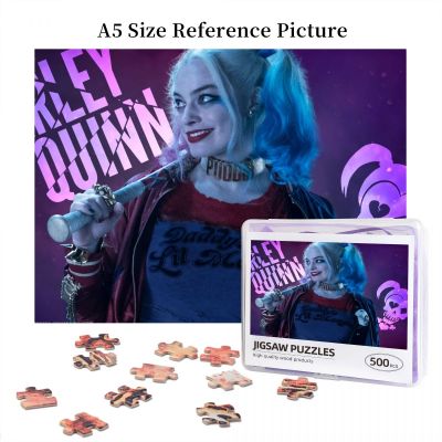 Harley Quinn Wooden Jigsaw Puzzle 500 Pieces Educational Toy Painting Art Decor Decompression toys 500pcs