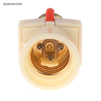 qiaoneixie 1ชิ้น6A 250V E27 ABS อะแดปเตอร์หลอดไฟ LED ขั้วต่อปลั๊กตัวยึดฐาน