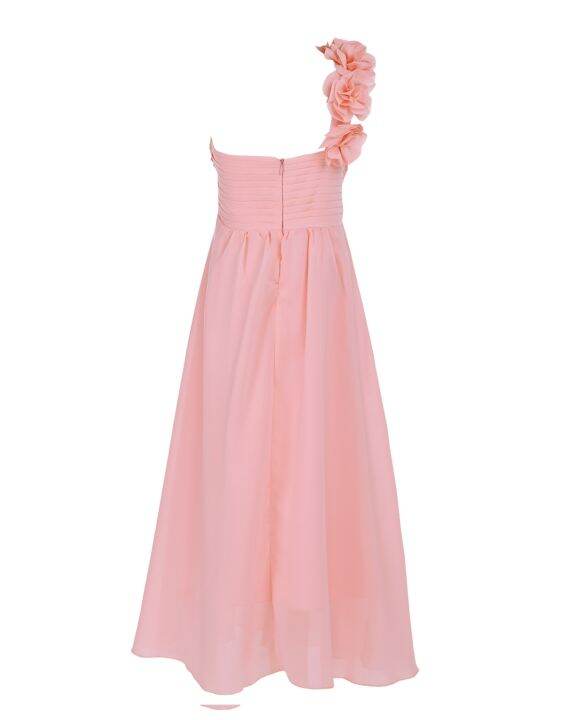 jeansame-dress-kidchildchiffon-tulledress-งานแต่งงานเพื่อนเจ้าสาว-one-shoulder-formal-partymaxi-dance-prom-gown-dress