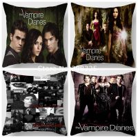 【hot】▣✘ The Diaries дневники вампира Cushion Cover Pillows Sofa Pillowcase