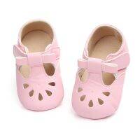 【hot】！ Fashion Soft Prewalker Infant Toddler Baby Shoes Anti-slip Pierced Crib Sandalias Сандалии Round Toe Flats Walking