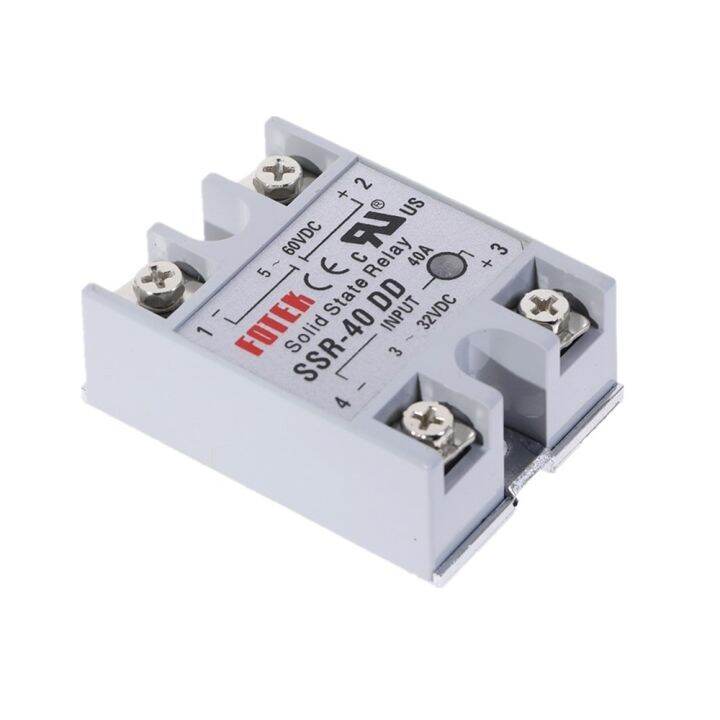 dc-dc-single-phase-solid-state-relay-ssr-40dd-dc-dc-ssr-module-40a-dd-input-voltage-3-32v-dc-to-5-60v-dc-output-load-ssr-40dd