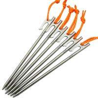【Litake】ไทเทเนียมแข็งแรงมากเต็นท์อัลลอยสำหรับ Camping Stakes สำหรับ Rocky/Hard อัพเดต
