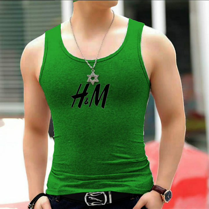 Singlet Pria Dewasa Logo H3m Kaos Dalam Pria Kaos Tanpa Lengan Dewasa Tanktop Pria Lazada