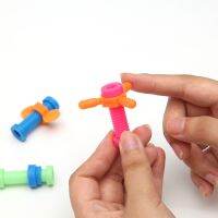 [COD] Cross-border Multicolor Educational Vent Childrens Decompression Rotating Screw