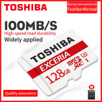 TOSHIBA โตชิบา Micro SD Card Class10 การ์ดหน่วยความจำ Original Memory Card 128GB 64gb 32gb TF ความเร็วในการอ่านสูง Card Up to 98MB/s Flash Card