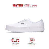 HOT”MISTERY รองเท้าผ้าใบ สีขาว สําหรับผู้หญิงว รุ่น DEW สีขาว（MIS-669）