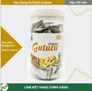 Kẹo Gừng GUTACA Original Hộp 100 viên - Làm ấm bụng, hỗ trợ tiêu hoá