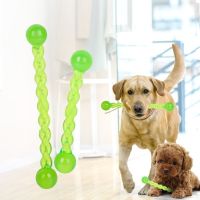 Dog Teeth Stick Dog Toys Environmental Food Grade Material Tooth Cleaning Chew Treat Dog Training Toy Can Float Rubber Rod T Toys