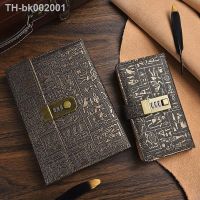 ❃✟ 200 Pages A5A6 Code With Lock Diary Book Notepad Agenda Planner European Style Retro Notebook Simple Hand Account Book Journal