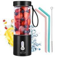 [Hot Sale] 6Blender เครื่องคั้นน้ำผลไม้ไฟฟ้ามือถือ Smoothie Maker StirringUSB RechargeableFood Processor Juice Cup