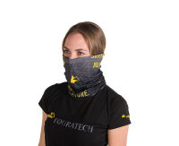 ผ้าคลุมหัวอเนกประสงค์ Multi functional head cloth "Essential", black/yellow, 30 Years