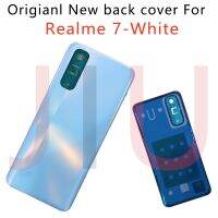 สินค้าใหม่สำหรับ OPPO Realme แบตเตอรี่ด้านหลัง7ชิ้นเคสโทรศัพท์มือถืออะไหล่สำหรับ Realme 7 RMX2155