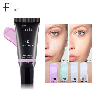 แต่งหน้า Pudaier สี่สี Pre-แต่งหน้าแยกครีม BB ครีมธรรมดาแต่งหน้าครีมคอนซีลเลอร์ Pre-Emulsion ใบหน้ามูลนิธิของเหลว