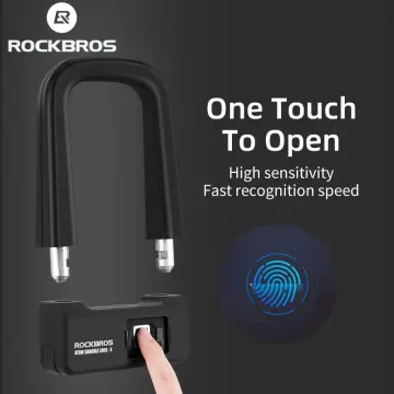 thumbprint bike lock