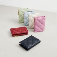 COD KKW MALL Cnk22 Womens Folding Wallet Mini Diamond Wallet Card Holder CK6-50770524