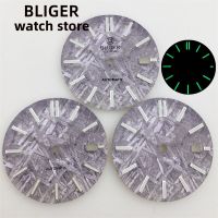 BBLIGER 31Mm Dial Grey Dial Green Luminous Suitable For NH34 NH35 NH36 ETA2836 2824 PT5000 Miyota 8205 8215 DG2813 3804 Movement